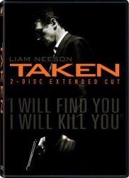 Taken DVD cover art Taken DVD cover art