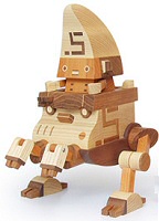 Take G wooden robots Take G wooden robots