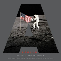 Apollo: Through the Eyes of the Astronauts book cover art Apollo: Through the Eyes of the Astronauts book cover art
