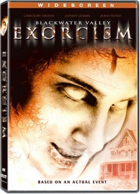 Blackwater Valley Exorcism DVD cover art Blackwater Valley Exorcism DVD cover art