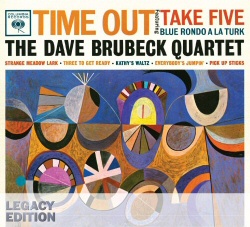 Dave Brubeck: Time Out CD/DVD Legacy Edition cover art Dave Brubeck: Time Out CD/DVD Legacy Edition cover art