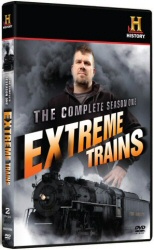 Extreme Trains: The Complete Season One DVD cover art Extreme Trains: The Complete Season One DVD cover art