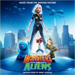 Monsters vs. Aliens Soundtrack cover art Monsters vs. Aliens Soundtrack cover art