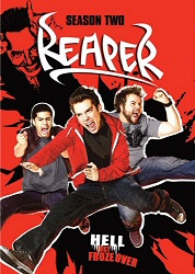 Reaper Season Two DVD cover art Reaper Season Two DVD cover art