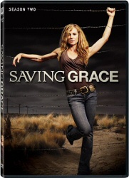 Saving Grace: Season Two DVD cover art Saving Grace: Season Two DVD cover art