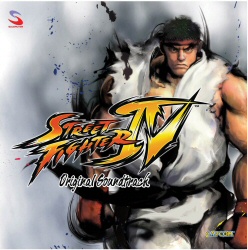 Street Fighter IV soundtrack cover art Street Fighter IV soundtrack cover art