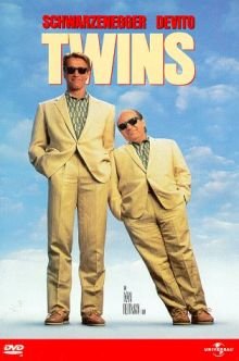 Twins DVD cover art Twins DVD cover art