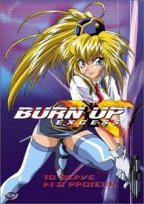 Burn Up Excess, Vol. 1: To Serve and Protect DVD cover art Burn Up Excess, Vol. 1: To Serve and Protect DVD cover art
