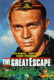 The Great Escape DVD cover art The Great Escape DVD cover art