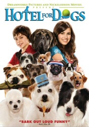 Hotel for Dogs DVD cover art Hotel for Dogs DVD cover art