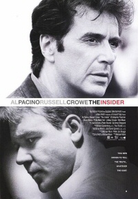 The Insider movie poster The Insider movie poster