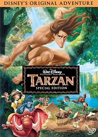 Tarzan (1999) DVD cover art