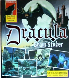 Dracula Pop-Up book cover art Dracula Pop-Up book cover art
