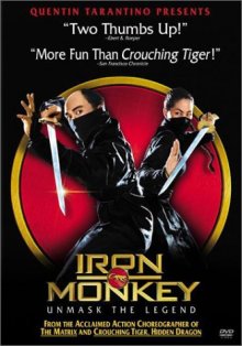 Iron Monkey DVD cover art Iron Monkey DVD cover art