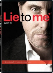 Lie to Me Season One DVD cover art Lie to Me Season One DVD cover art