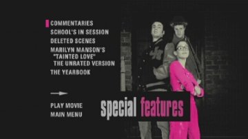 Not Another Teen Movie special features dvd menu Not Another Teen Movie special features dvd menu