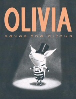 Olivia Saves the Circus book cover art