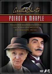 Poirot and Marple DVD cover art Poirot and Marple DVD cover art