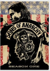 Sons of Anarchy: Season One DVD cover art Sons of Anarchy: Season One DVD cover art