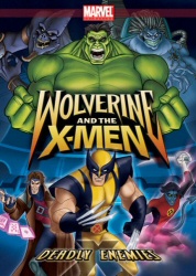 Wolverine and the X-Men: Deadly Enemies DVD cover art Wolverine and the X-Men: Deadly Enemies DVD cover art