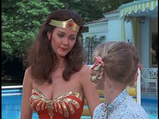 Wonder Woman and friend from Wonder Woman: The Complete Second Season Wonder Woman and friend from Wonder Woman: The Complete Second Season
