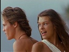Brian Krause and Milla Jovovich in Return to the Blue Lagoon Brian Krause and Milla Jovovich in Return to the Blue Lagoon