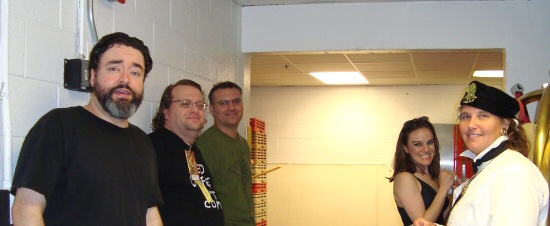 DragonCon 2009 Backstage at the Hyatt DragonCon 2009 Backstage at the Hyatt