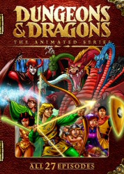 Dungeons and Dragons: The Animated Series DVD cover art Dungeons and Dragons: The Animated Series DVD cover art