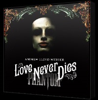 Love Never Dies CD cover art Love Never Dies CD cover art