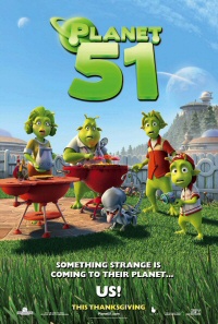 Planet 51 movie poster Planet 51 movie poster