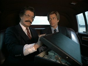 George Peppard and Dirk Benedict from The A-Team George Peppard and Dirk Benedict from The A-Team