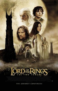 The Lord of the Rings: The Two Towers movie poster The Lord of the Rings: The Two Towers movie poster