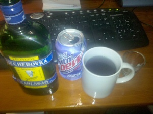 Becherovka vs. Mtn Dew Ultraviolet Becherovka vs. Mtn Dew Ultraviolet
