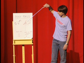 The large pad from Demetri Martin. Person. The large pad from Demetri Martin: Person