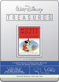 Walt Disney Treasures - Mickey Mouse In Living Color DVD cover Walt Disney Treasures - Mickey Mouse In Living Color DVD cover