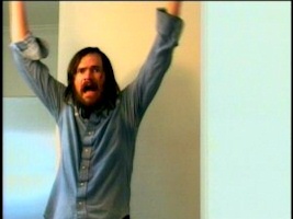 Jeremy Davies rehearsing for Helter Skelter Jeremy Davies rehearsing for Helter Skelter