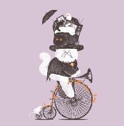Threadless: The Cat Who Mistook His Wife And The Kids And The Furniture And Even The Parrot For A Hat Threadless: The Cat Who Mistook His Wife And The Kids And The Furniture And Even The Parrot For A Hat
