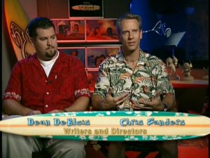 Dean Deblois and Chris Sanders of Lilo and Stitch Dean Deblois and Chris Sanders of Lilo and Stitch
