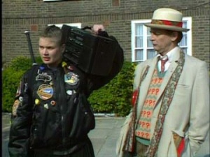Doctor Who: Remembrance of the Daleks: Sophie Aldred and Sylvester McCoy Doctor Who: Remembrance of the Daleks: Sophie Aldred and Sylvester McCoy