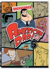 American Dad Volume 5 DVD Cover Art American Dad Volume 5 DVD Cover Art