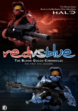 Red vs. Blue: The Blood Gulch Chronicles DVD Cover Art Red vs. Blue: The Blood Gulch Chronicles DVD Cover Art