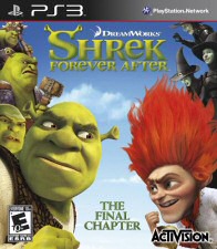 Shrek Forever After PS3 Cover Art Shrek Forever After PS3 Cover Art