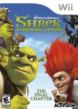 Shrek Forever After Wii Cover Art Shrek Forever After Wii Cover Art