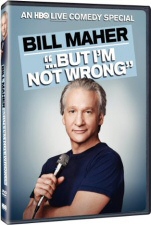 Bill Maher 'But I'm Not Wrong' DVD Cover Art Bill Maher 'But I'm Not Wrong' DVD Cover Art