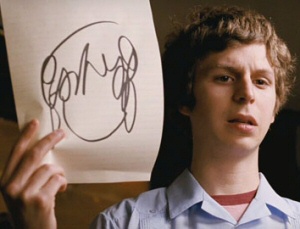 Michael Cera as Scott Pilgrim Michael Cera as Scott Pilgrim