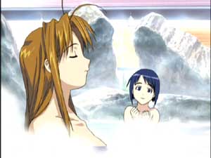Naru in a hottub from Love Hina Christmas Movie Naru in a hottub from Love Hina Christmas Movie