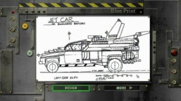 The jet car from The Adventures of Buckaroo Banzai The jet car from The Adventures of Buckaroo Banzai