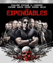 The Expendables Blu-ray/DVD Cover Art The Expendables Blu-ray/DVD Cover Art