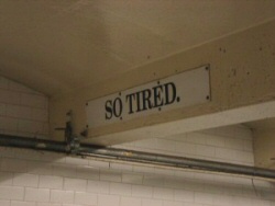 So Tired So Tired