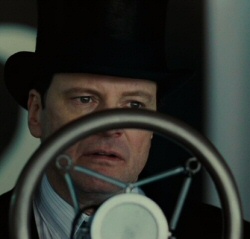 Colin Firth as George VI in The King's Speech Colin Firth as George VI in The King's Speech